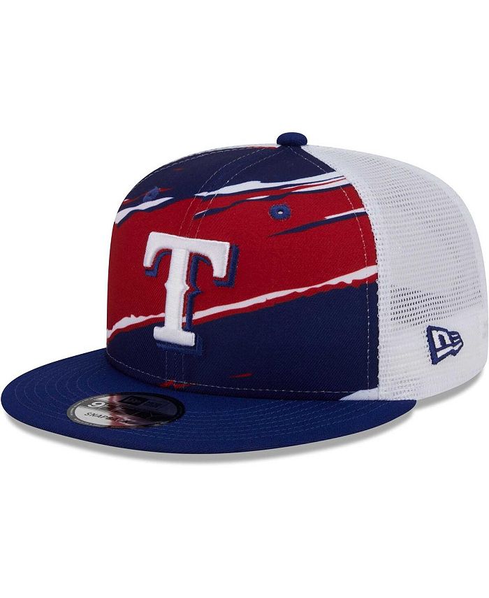New Era Men's Royal Texas Rangers Tear Trucker 9FIFTY Snapback Hat - Macy's