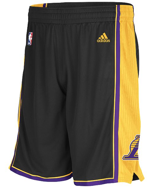 Adidas Men S Los Angeles Lakers 3g Swingman Shorts Reviews Sports Fan Shop By Lids Men Macy S