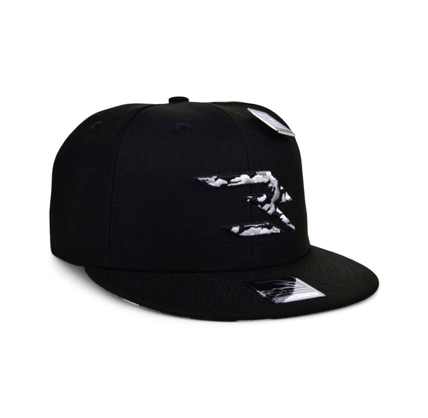 Men's Black, Camo Fashion Fitted Hat