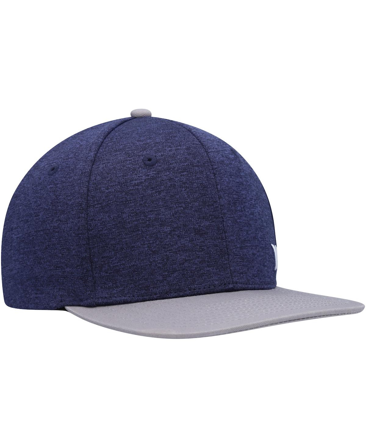 Shop Hurley Men's  Navy Mini Icon Snapback Hat