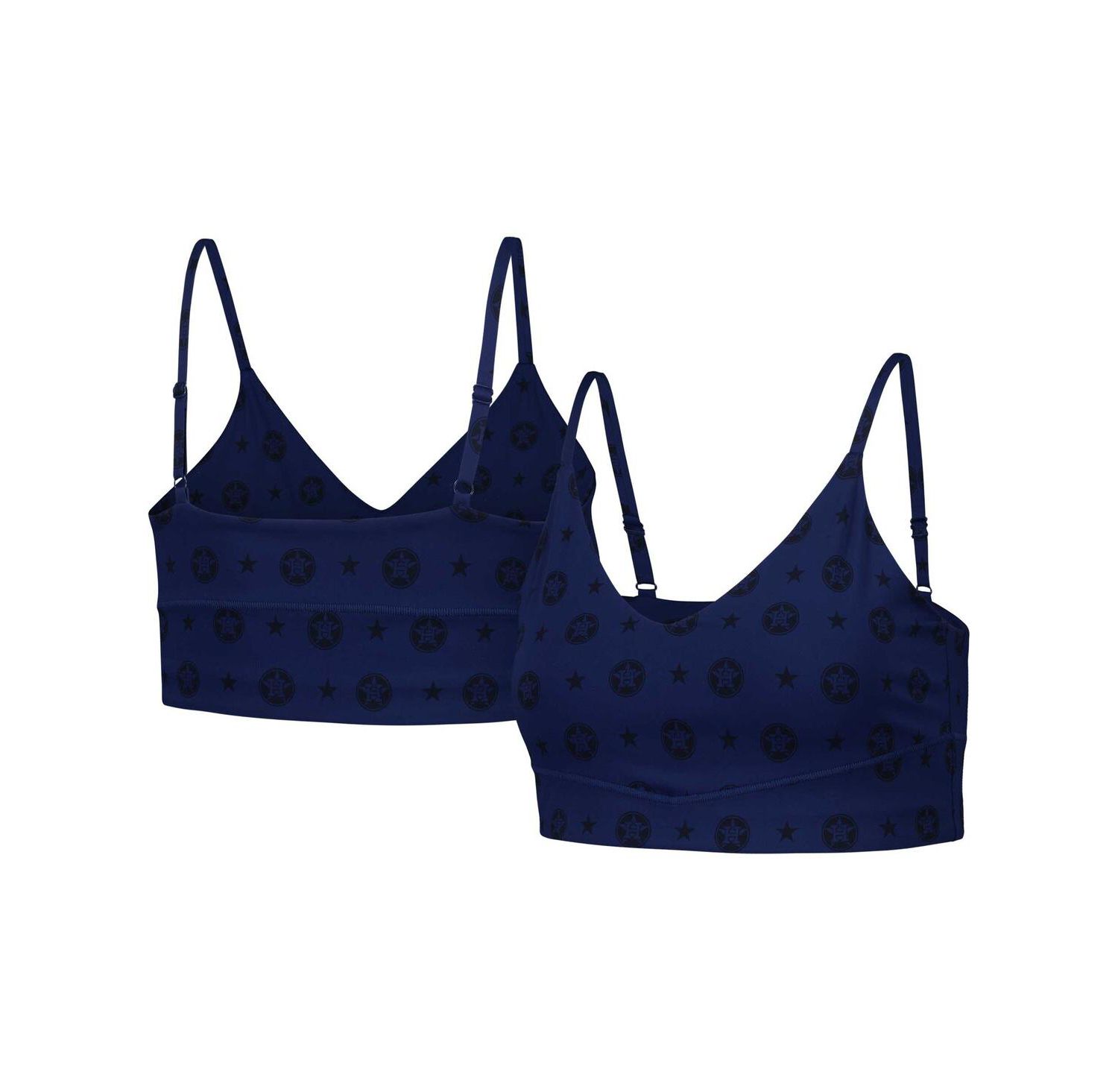 Women's Navy Houston Astros Active Bra