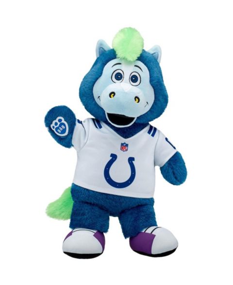 Детская мягкая игрушка Build-A-Bear Workshop Indianapolis Colts Official Mascot Blue Collectible 17" Plush