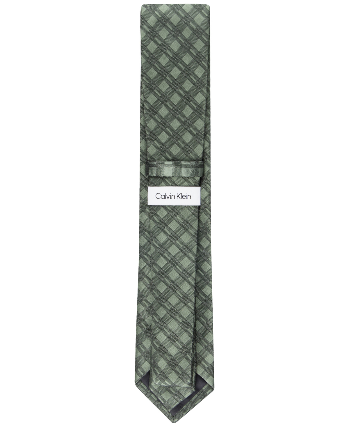 Calvin Klein Men's Double-Rail Grid Tie