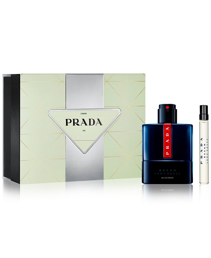 PRADA Men's 2-Pc. Luna Rossa Ocean Eau de Parfum Gift Set - Macy's