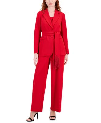 Tahari shop red blazer