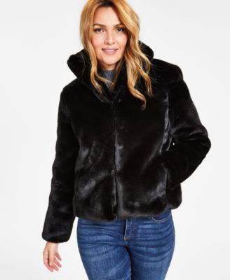 Inc international concepts INC deals Faux-Fur Coat, Created for Macy's brand new tag M