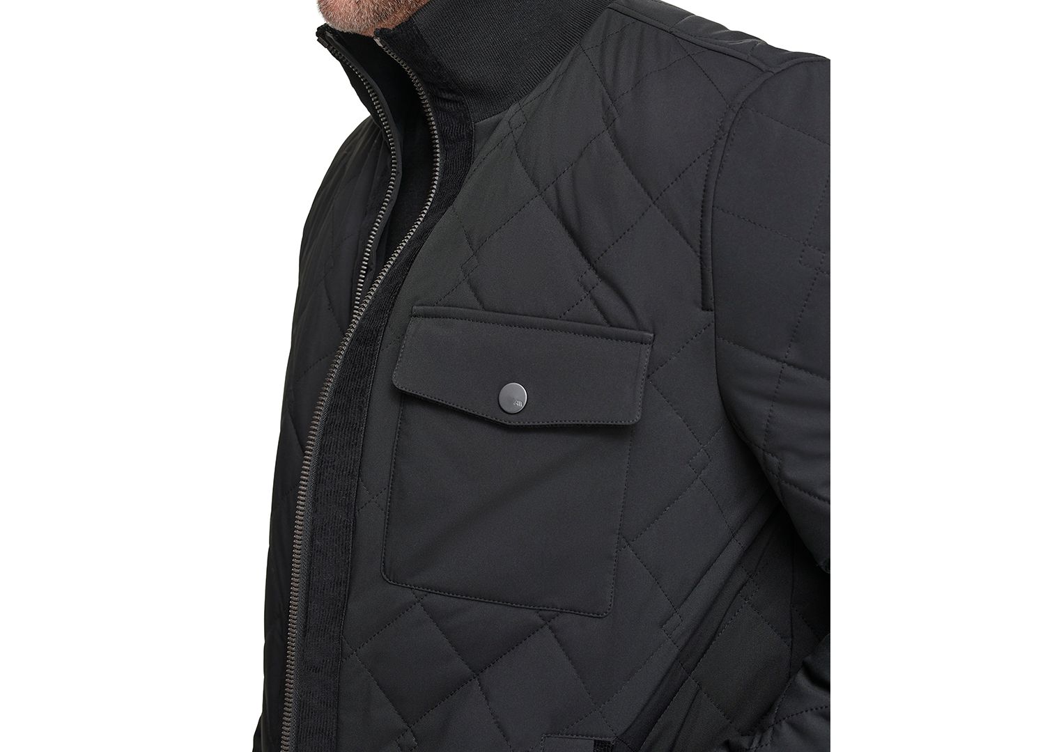 Men's Amberg Chain Link Mini Quilt Jacket