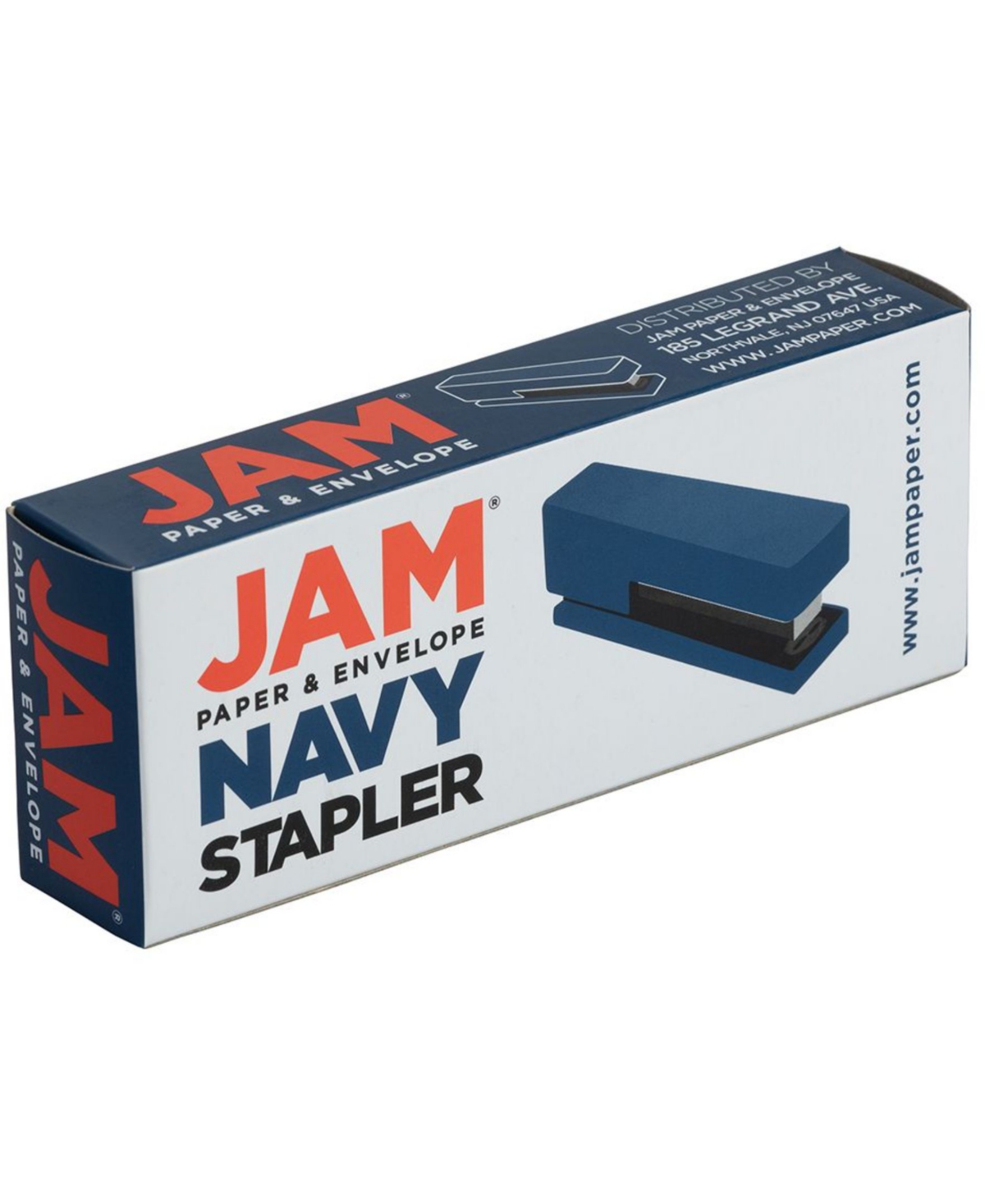 Shop Jam Paper Modern Desk Stapler In Navy