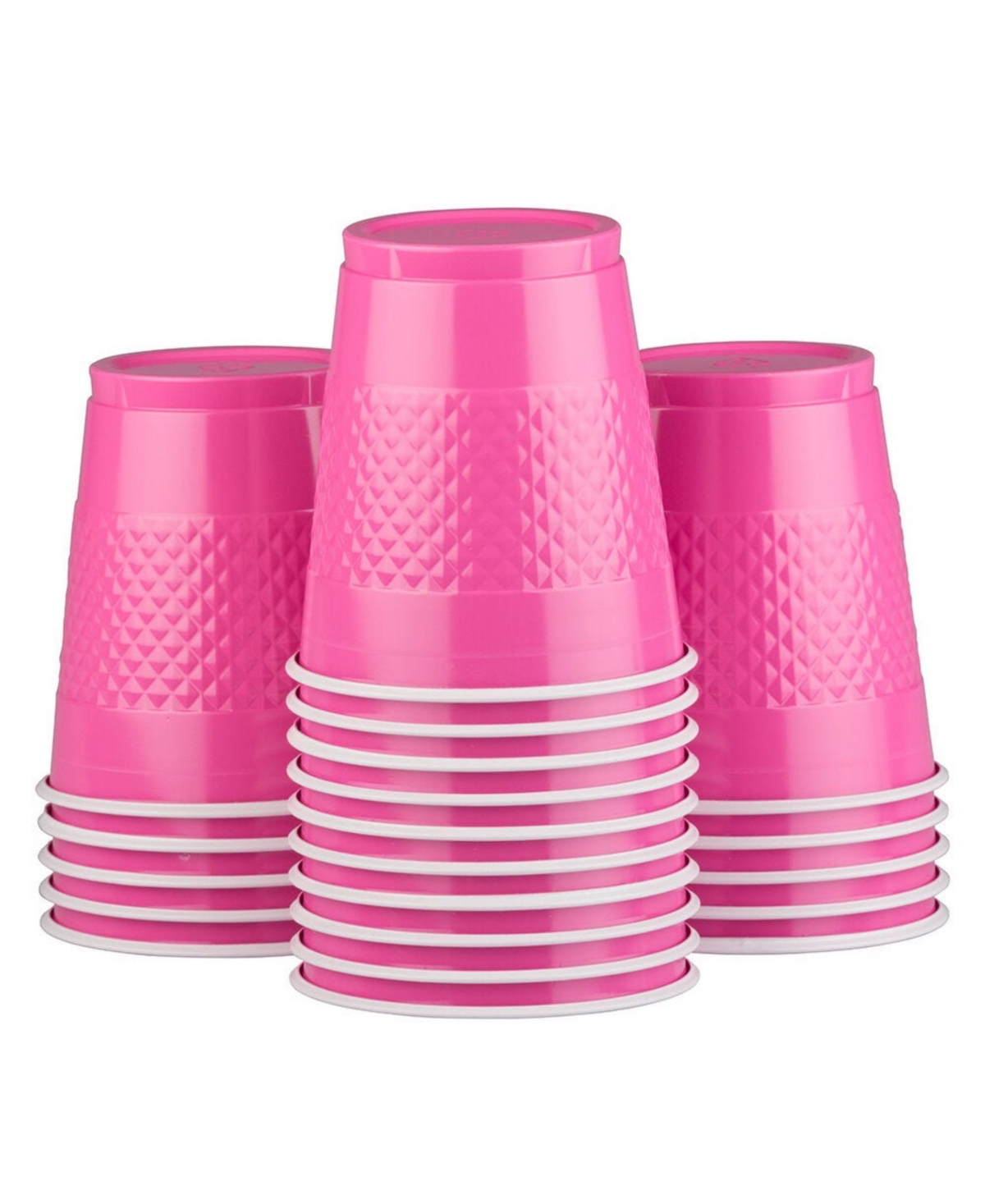 Jam Paper Plastic Party Cups In Fuchsia