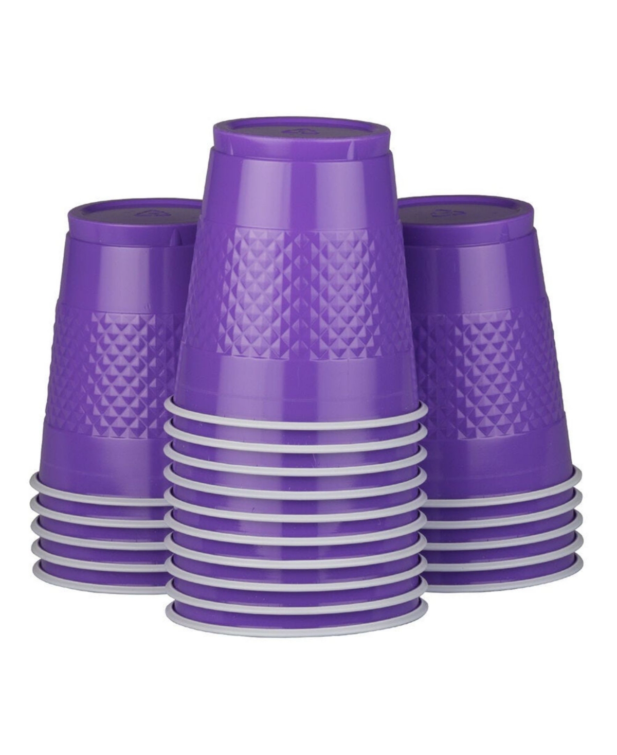 Jam Paper Plastic Party Cups In Purple