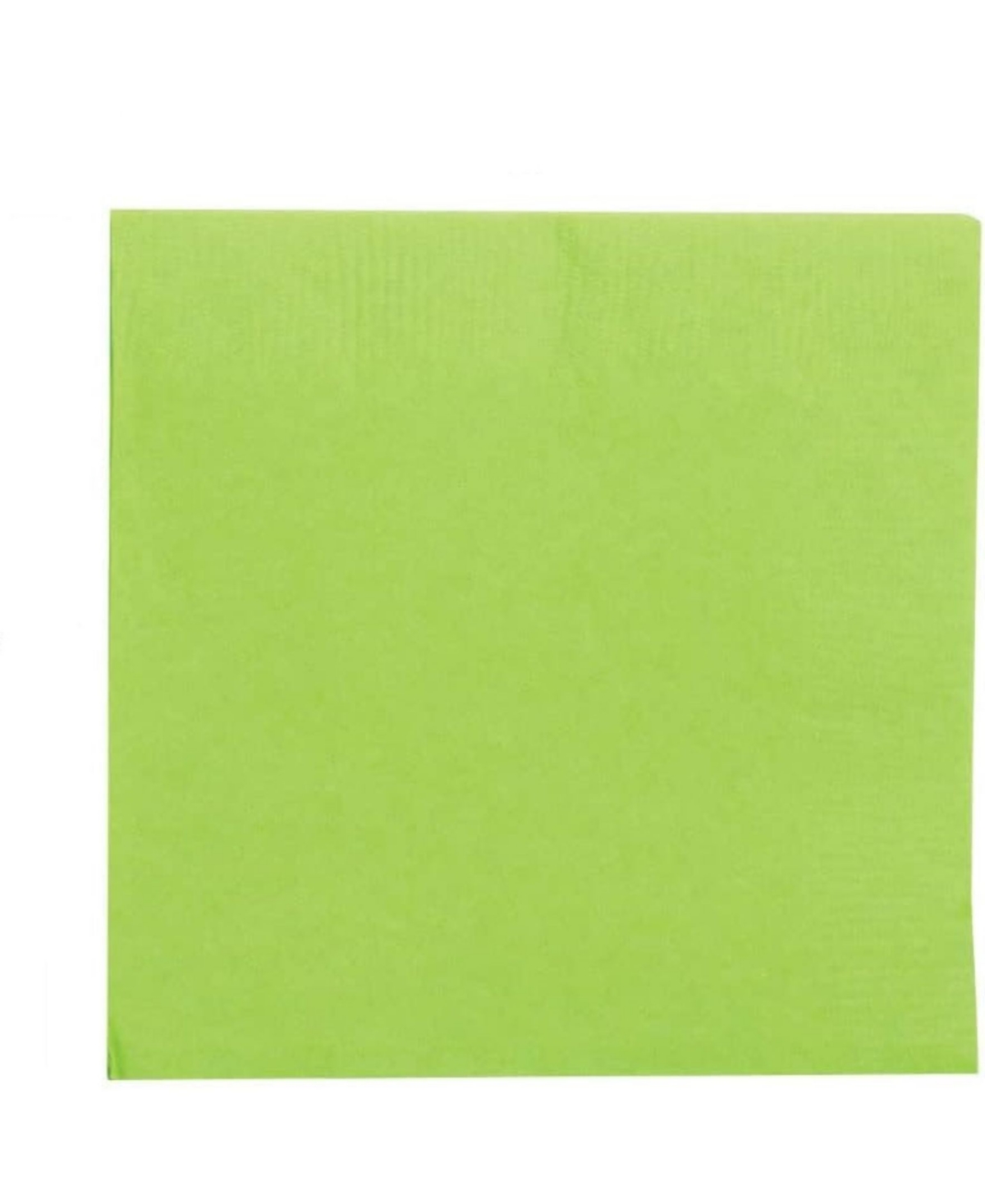 Shop Jam Paper Medium Lunch Napkins In Lime Green