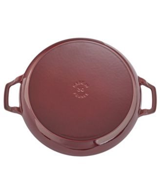 Cast Iron 3.5-Qt Braiser with Glass Lid