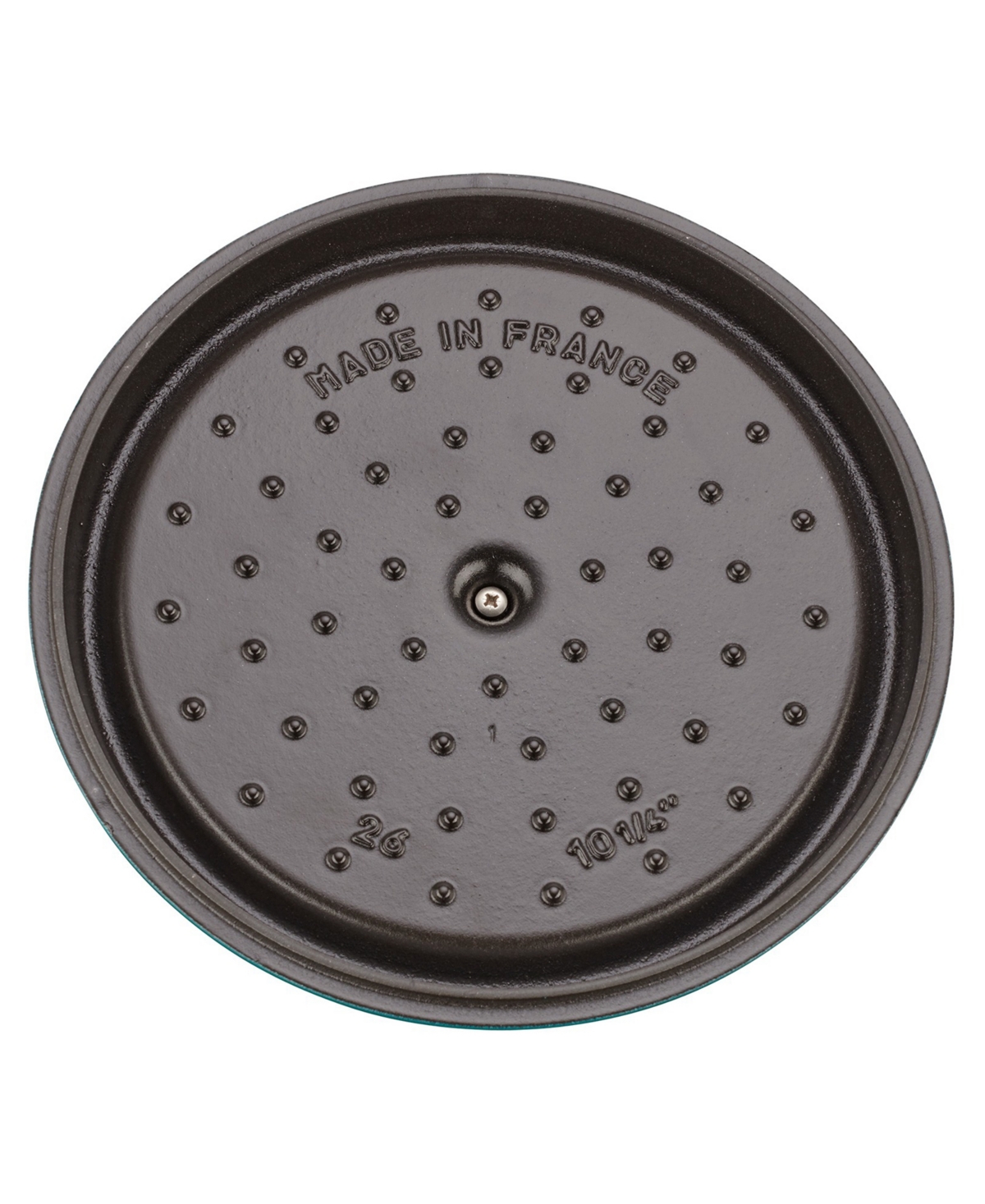Staub Cast Iron 5.5-qt Round Dutch Oven In Green