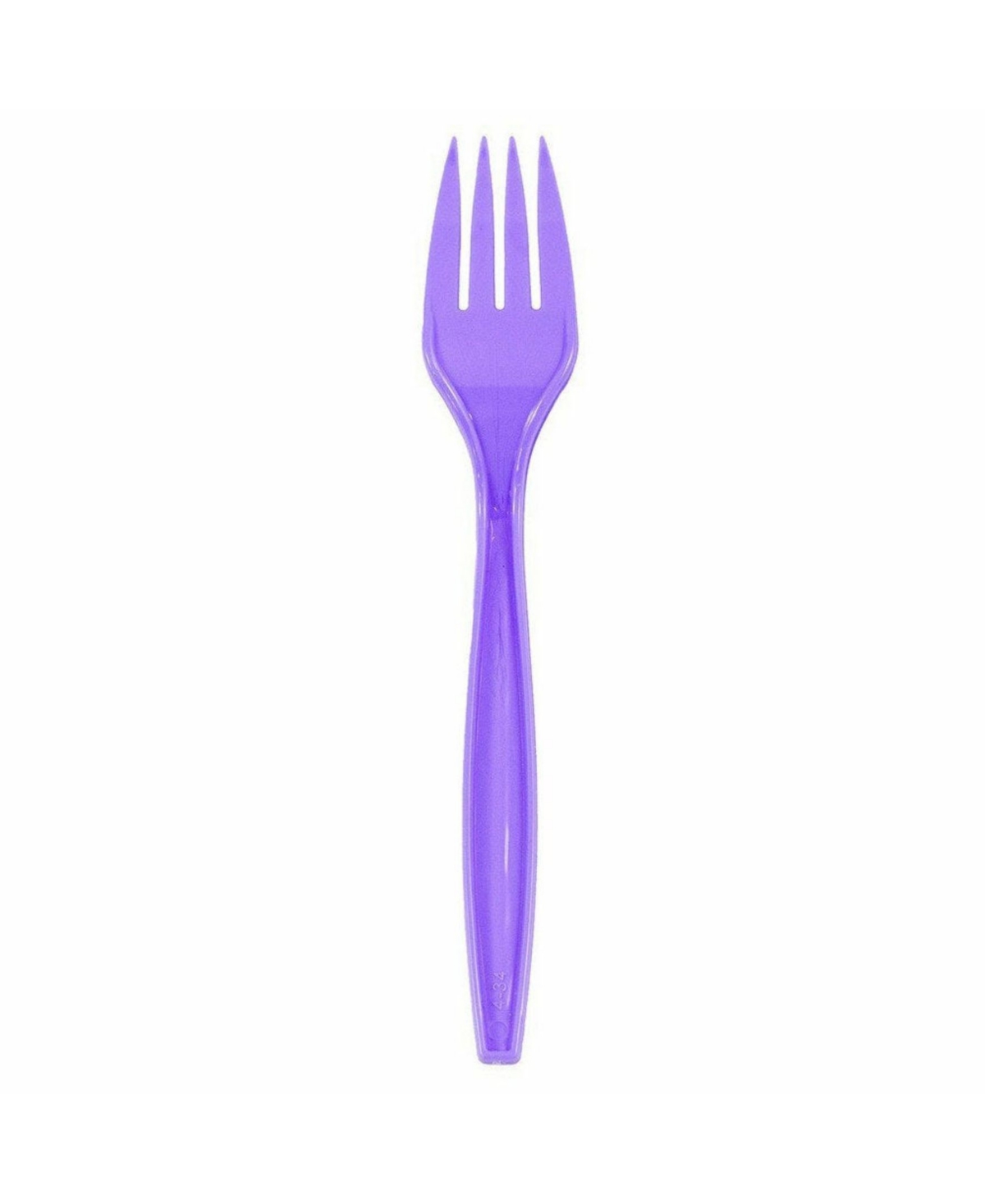 Shop Jam Paper Big Party Pack Of Premium Plastic Forks In Purple