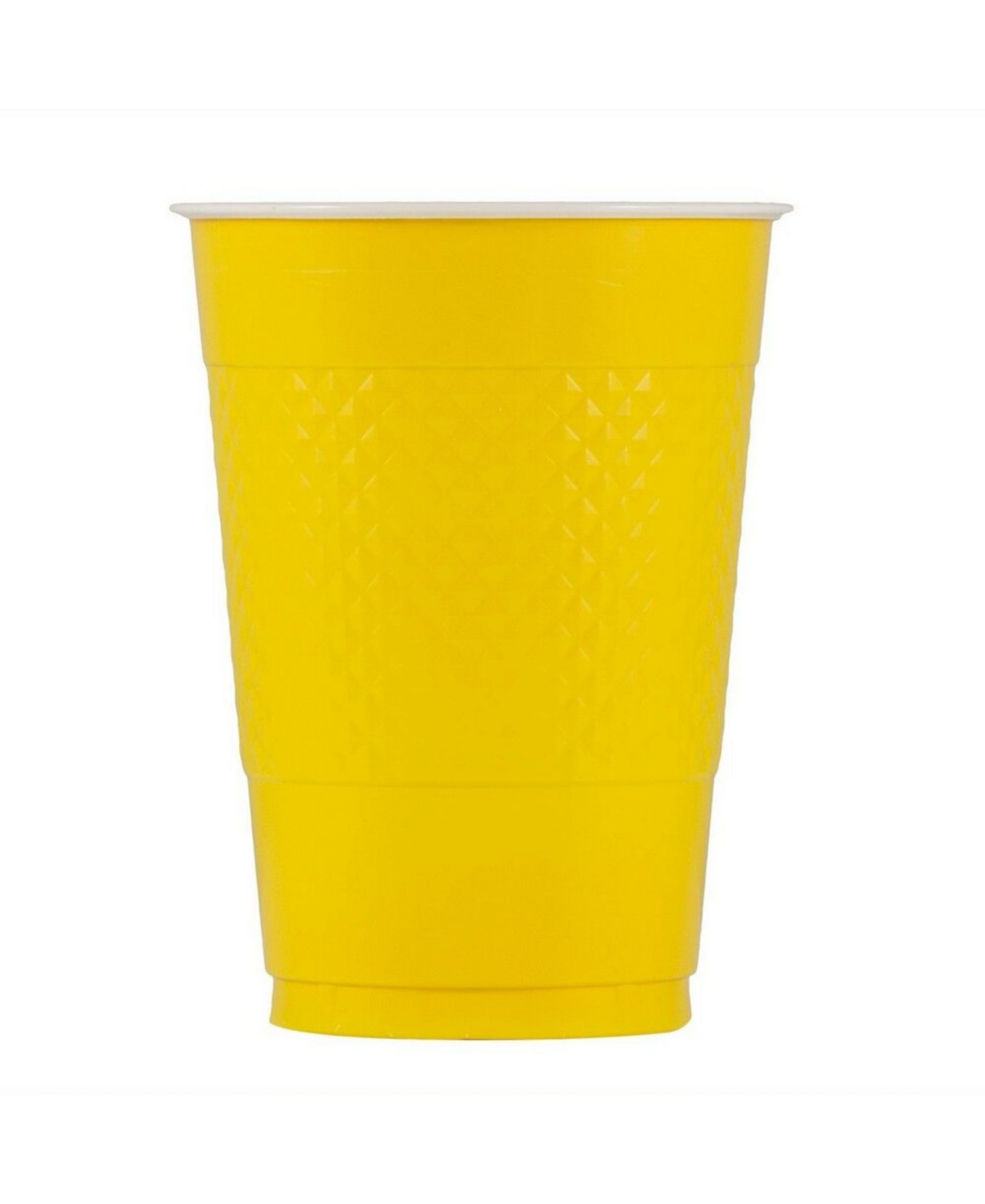 Shop Jam Paper Plastic Party Cups In Yellow