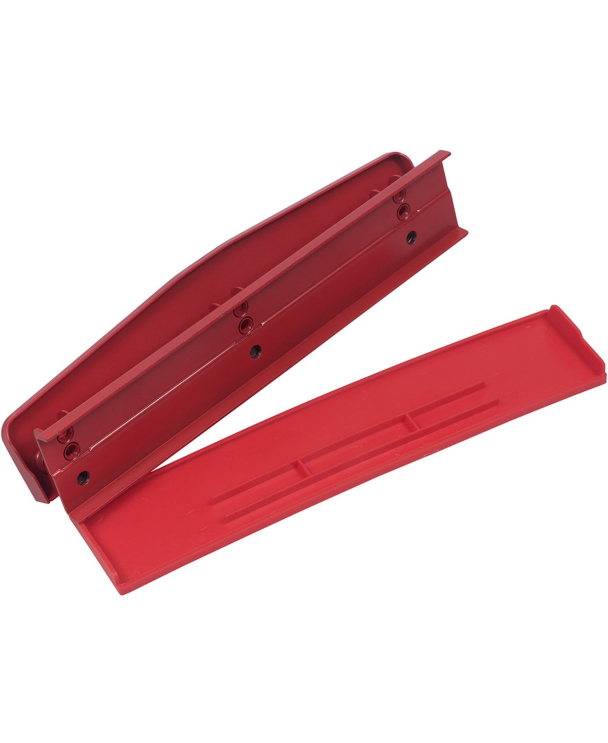 Shop Jam Paper Metal 3 Hole Punch In Red