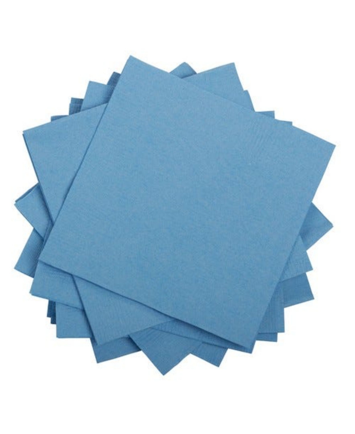 Jam Paper Small Beverage Napkins In Pastel Blue