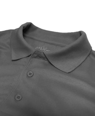 Men's Short Sleeve Pique Polo Shirt, Pack of 2