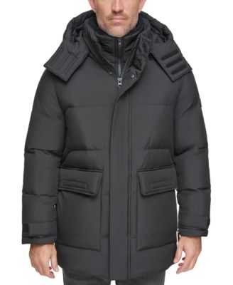 Men's Oswego Duvet Quilted Parka Coat