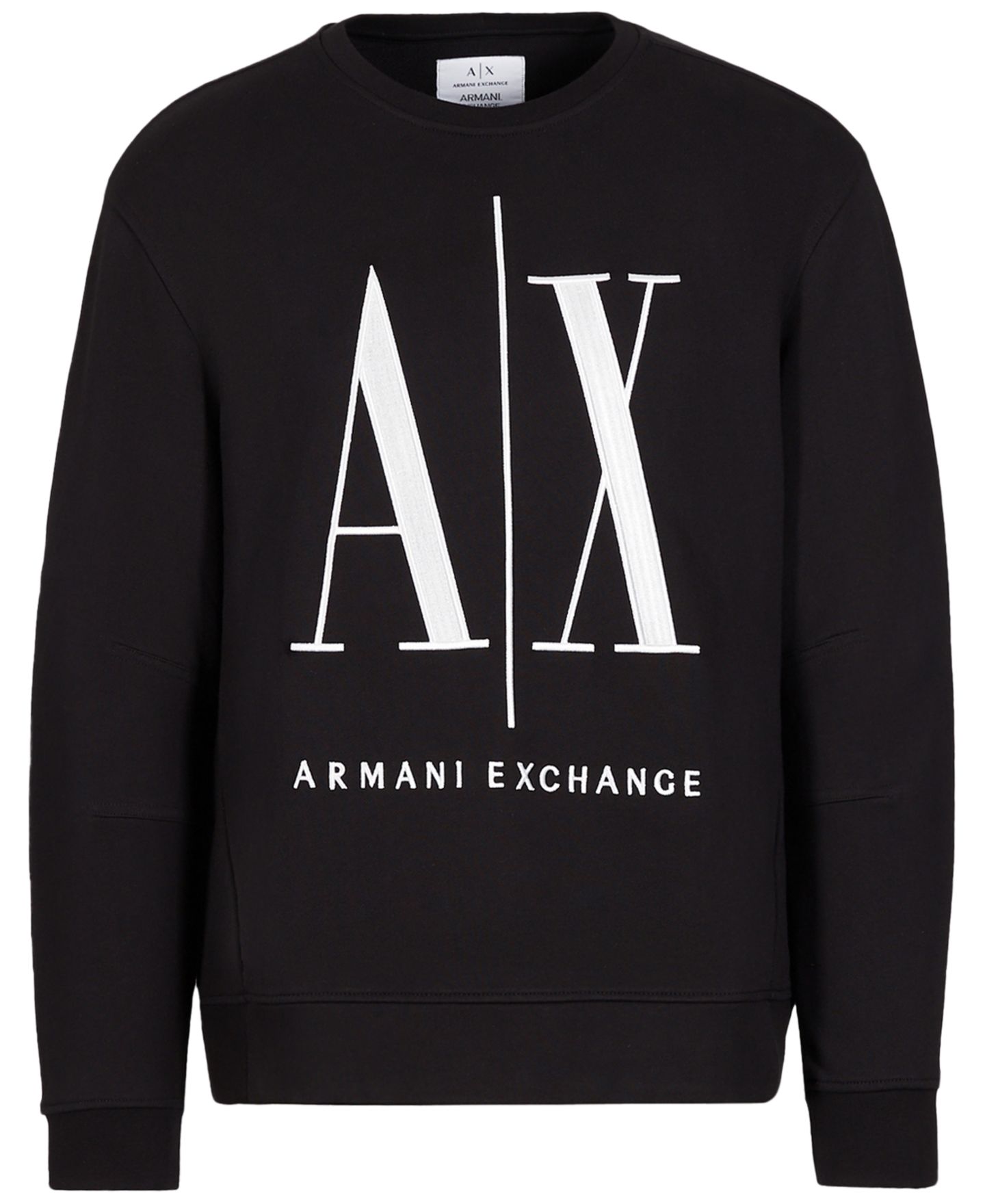 Мужская толстовка A|X Armani Exchange Icon Logo Pullover, цвет: Чёрный — фото 4