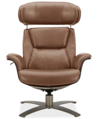 Janer Leather Swivel Chair