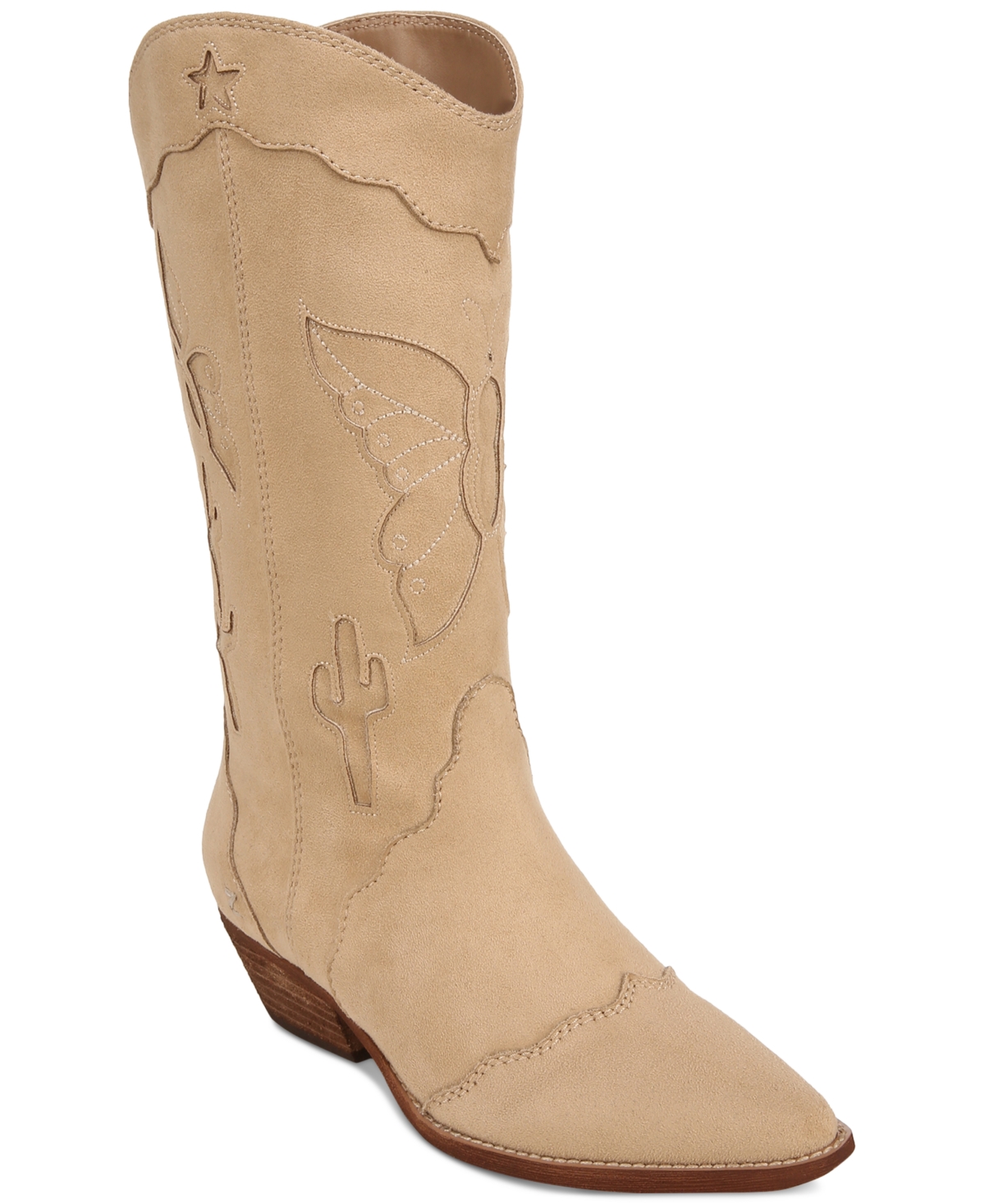 Shop Zodiac Women's Maye Desert Pull-on Cowboy Boots In Sand