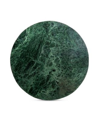 Grace 14" Marble Round Accent Table