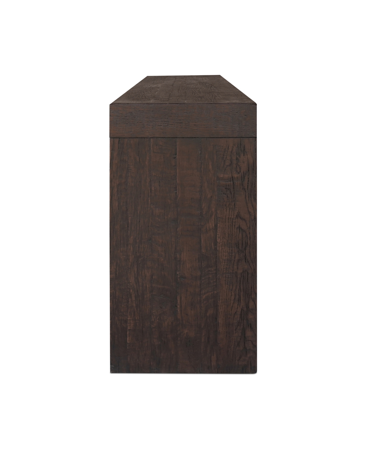 Evander 55" Oak Rectangle Console Table