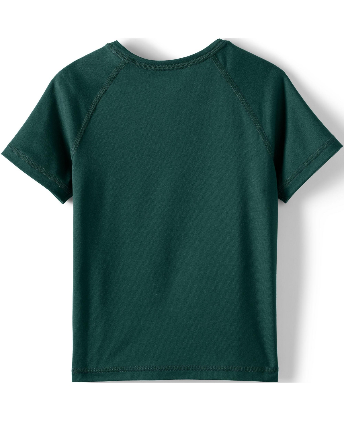 Lands' End Girls School Uniform Kids Short Sleeve Active Tee