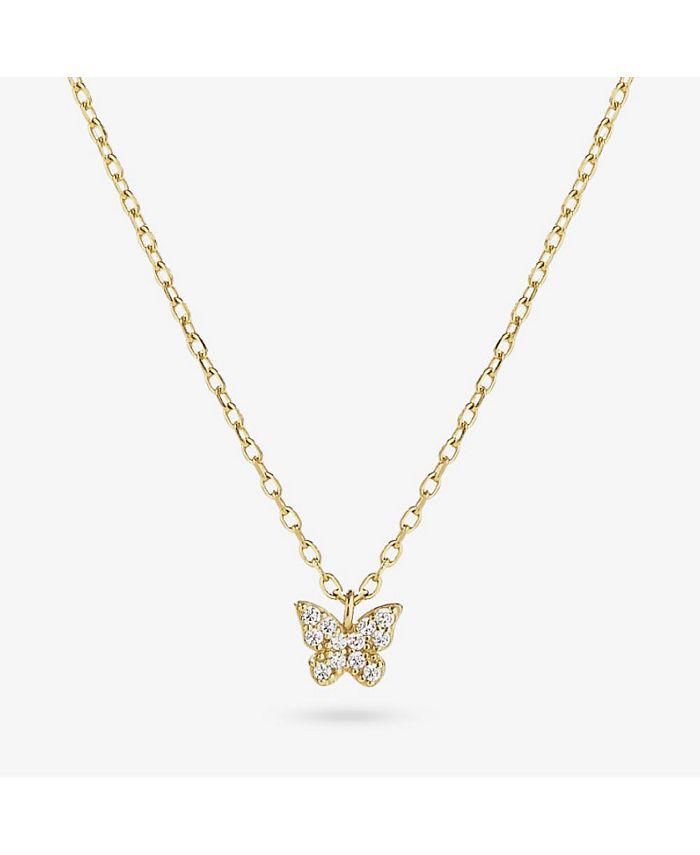 Butterfly clearance necklace macys