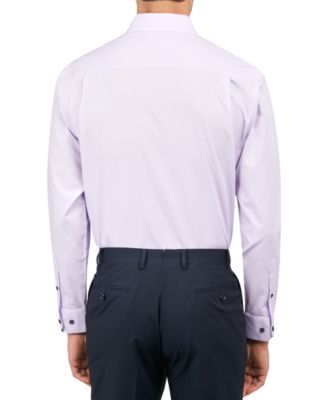 Men's Regular-Fit Gingham Dot Dress Shirt