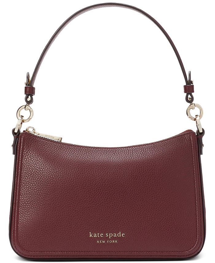 Kate Spade New York Hudson Pebbled Leather Medium Convertible Crossbody - Cordovan