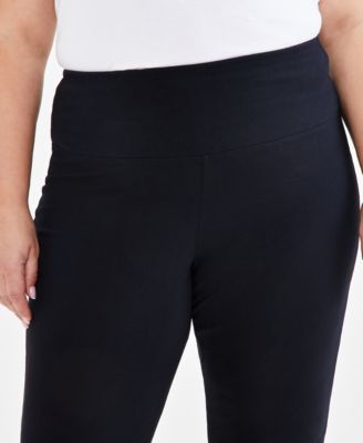 Plus Size High-Rise Bootcut Leggings, Macy's Exclusive