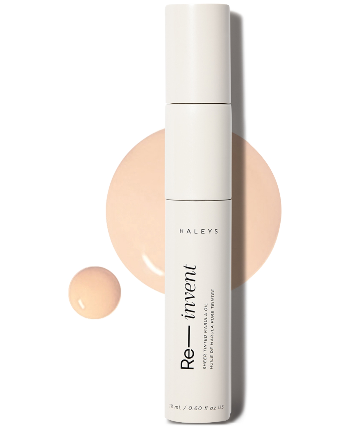 Haleys Beauty Re-invent Sheer Tinted Marula Oil, oz. -light - Cool