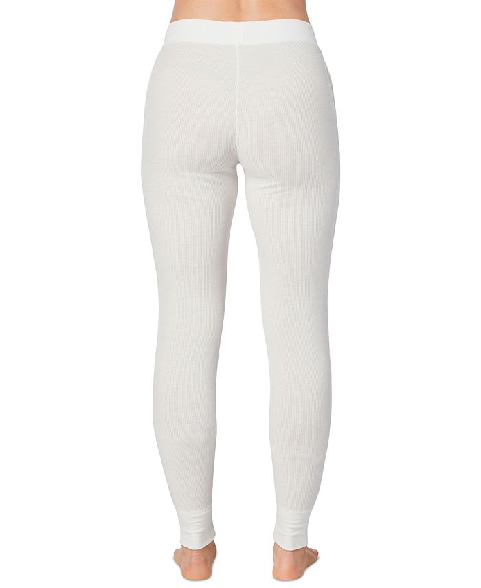 Cuddl Duds Women's Stretch Thermal MidRise Leggings Macy's