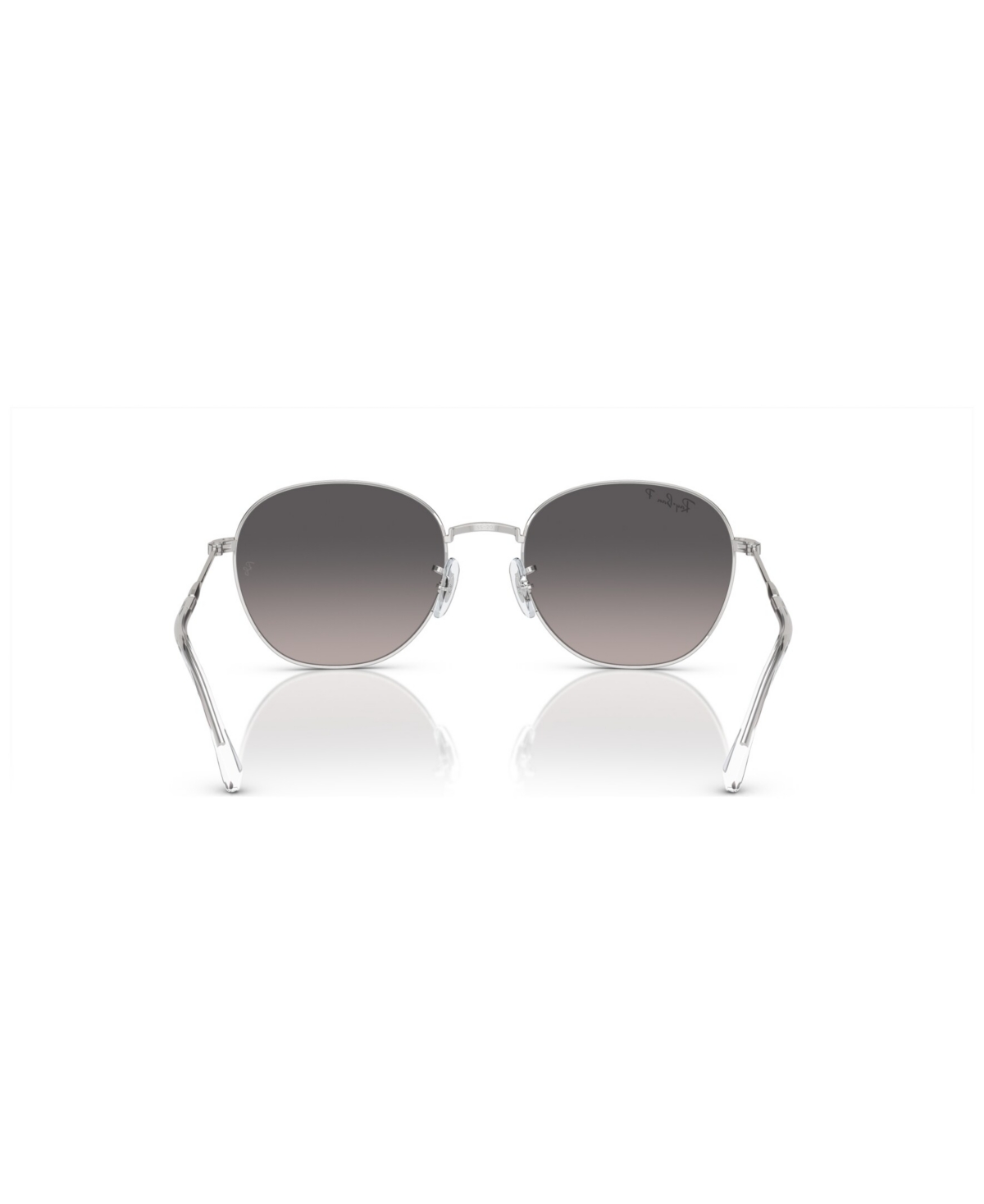 Ray Ban Unisex Polarized Sunglasses, Gradient Rb3809 In Silver