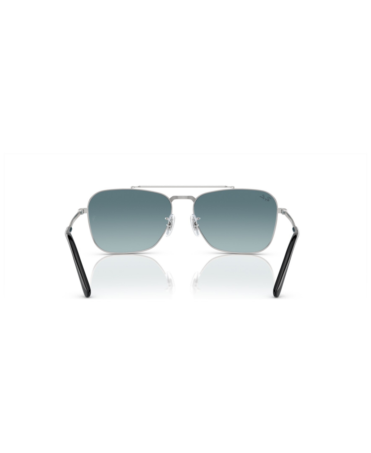 Ray Ban Unisex New Caravan Sunglasses, Gradient Rb3636 In Silver