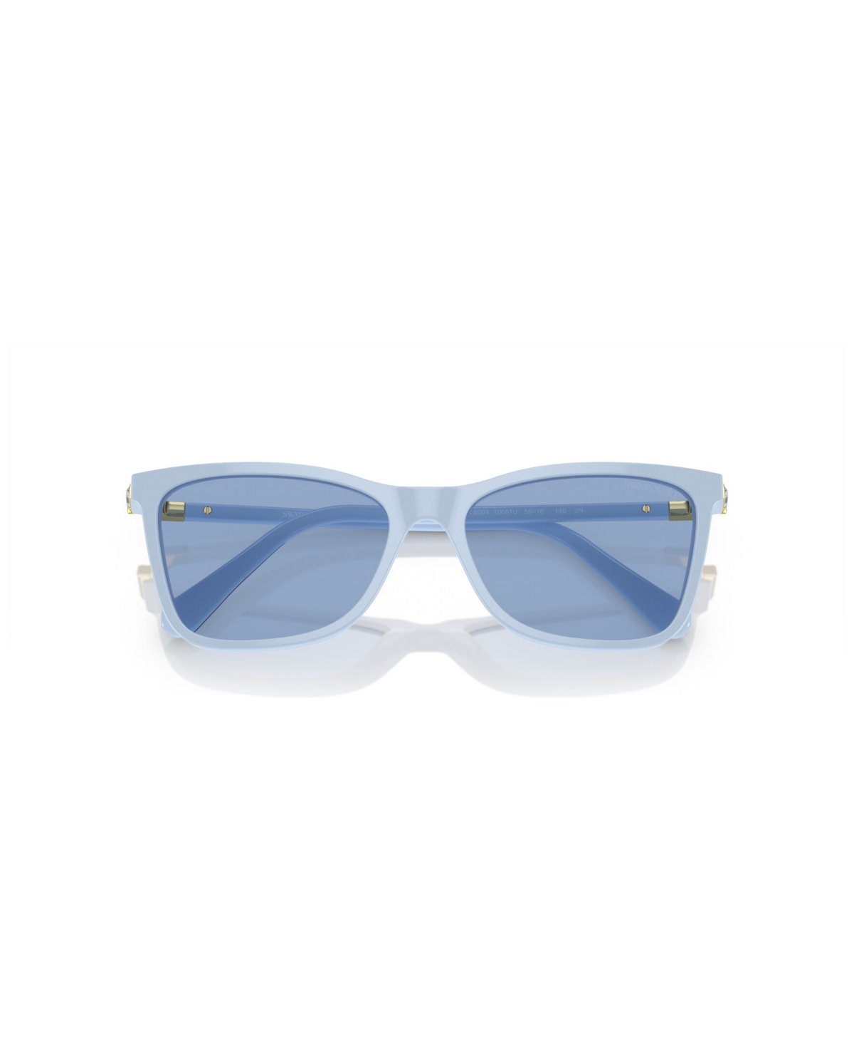 Shop Swarovski Women's Sunglasses Sk6004 In Clear Blue