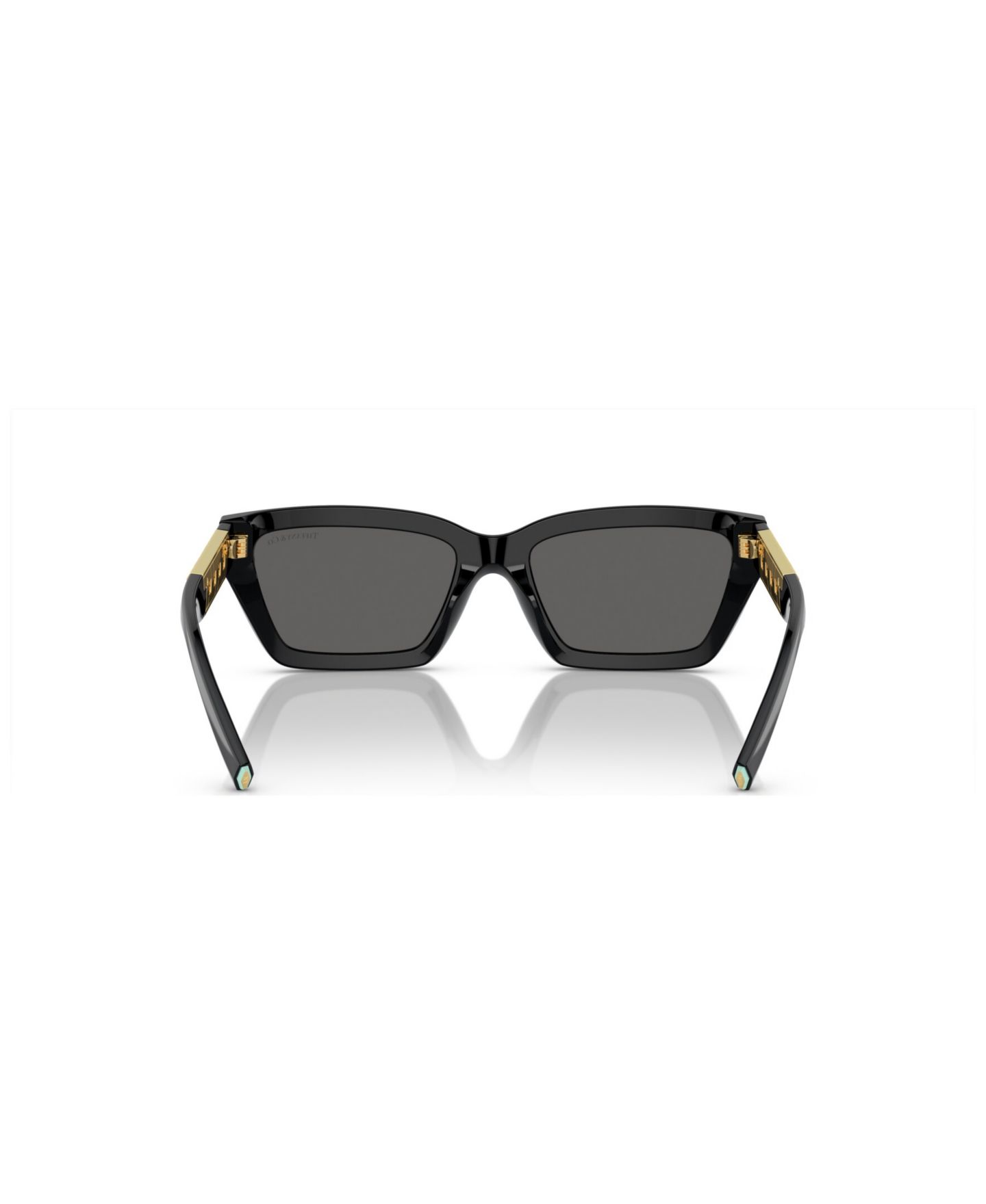 Женские солнцезащитные очки Tiffany & Co. Sunglasses TF4213, цвет: Чёрный — фото 4