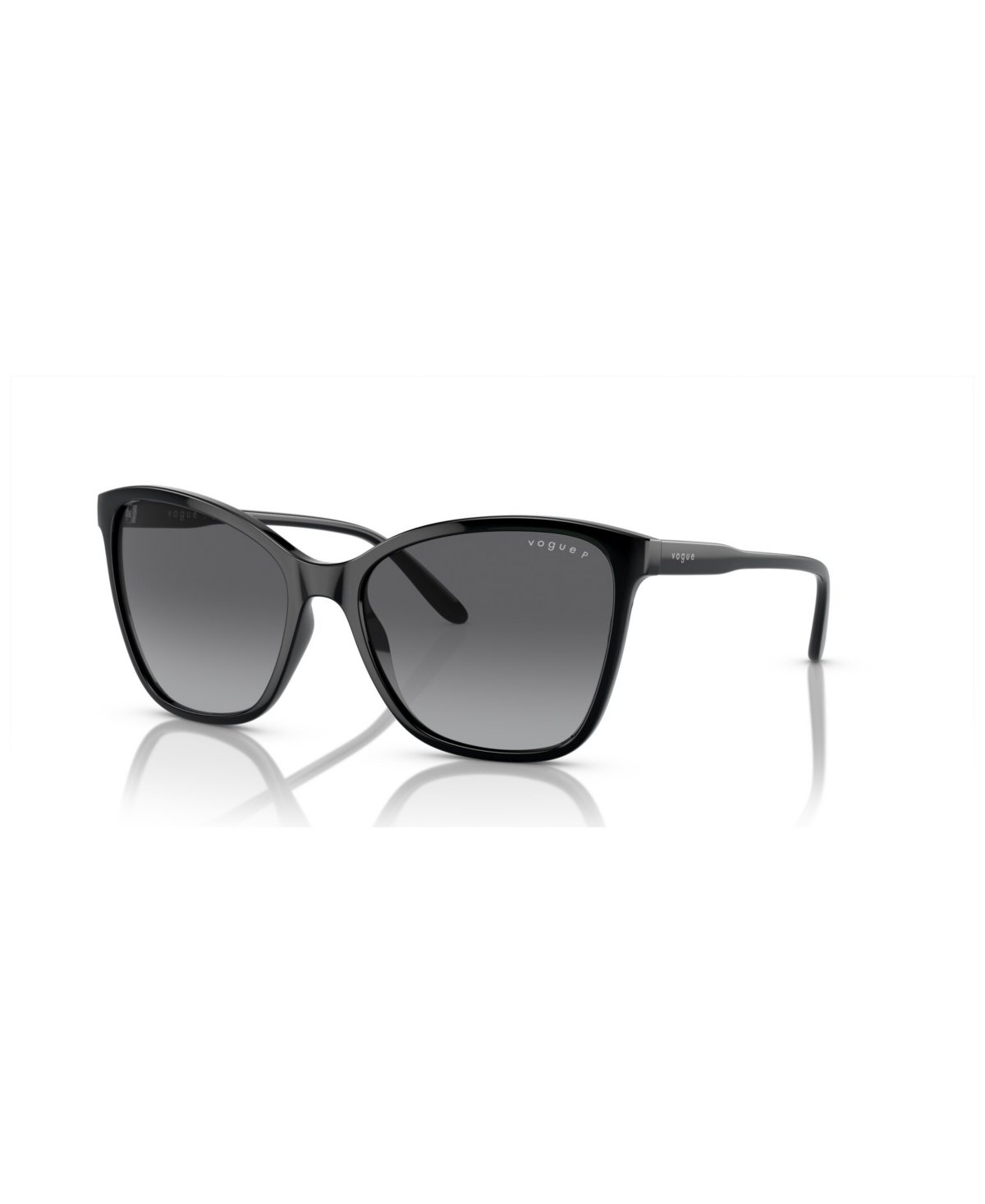 Vogue Women's Polarized Sunglasses, Gradient Vo5520s In Black