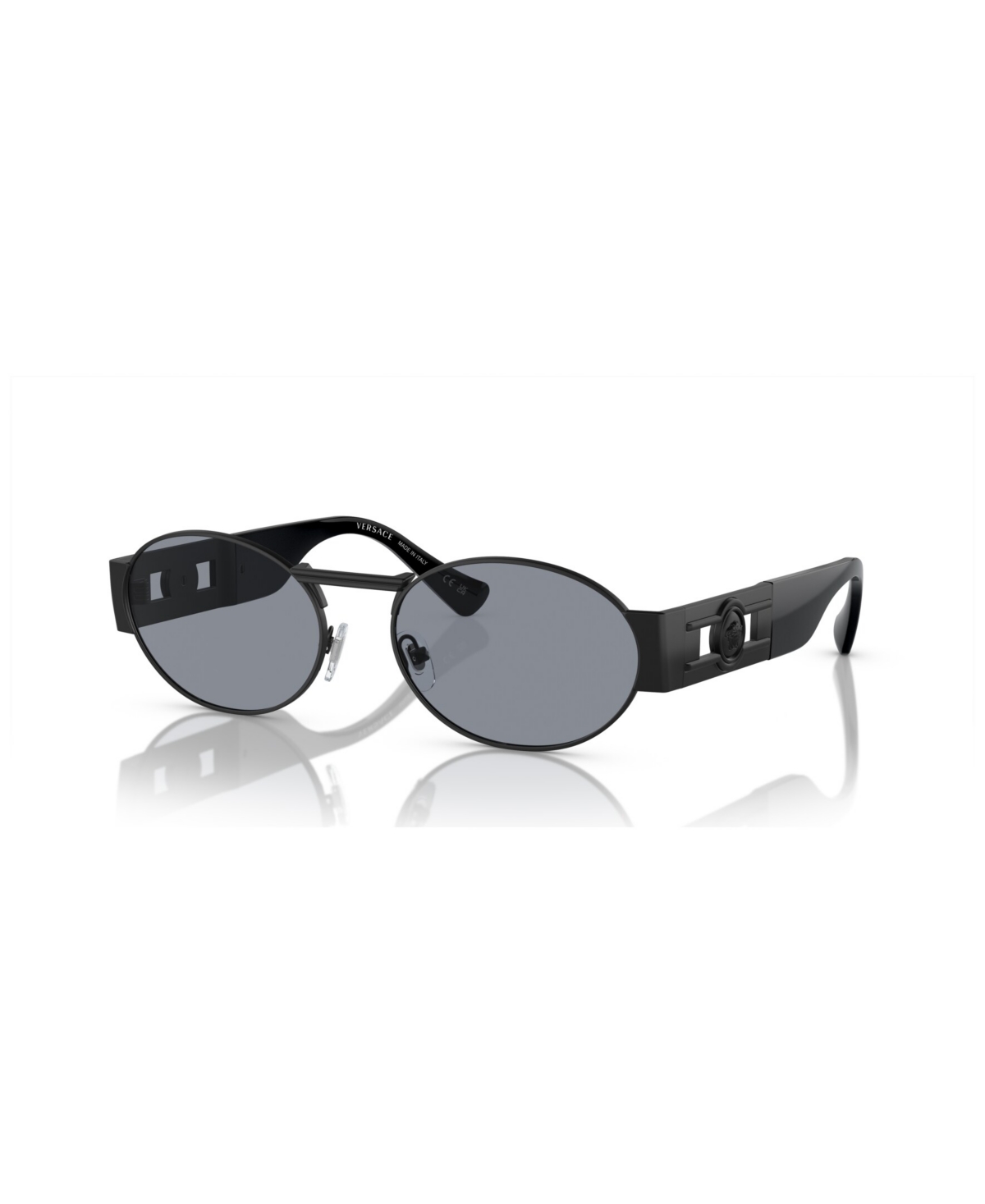 Shop Versace Unisex Sunglasses Ve2264 In Matte Black