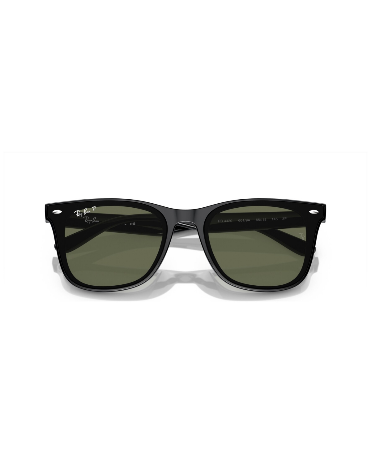 Ray Ban Unisex Polarized Sunglasses, Rb4420 In Black
