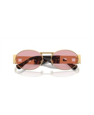 Unisex Metal Oval Sunglasses, VE2264