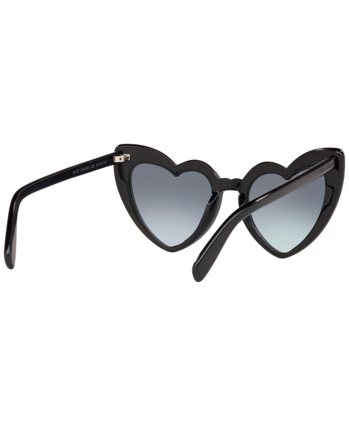 Shop Saint Laurent Women's Sl 181 Loulou Sunglasses, Gradient Ys000071 In Black