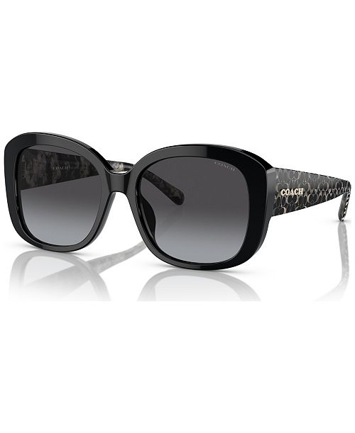 alfani COACH Women's CH564 Sunglasses Gradient HC8363U Women's Fashion Shoes & Accessories