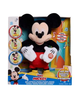 Disney Junior Hot Diggity Dance Mickey Feature Plush Stuffed Animal, Motion, Sounds, and Games