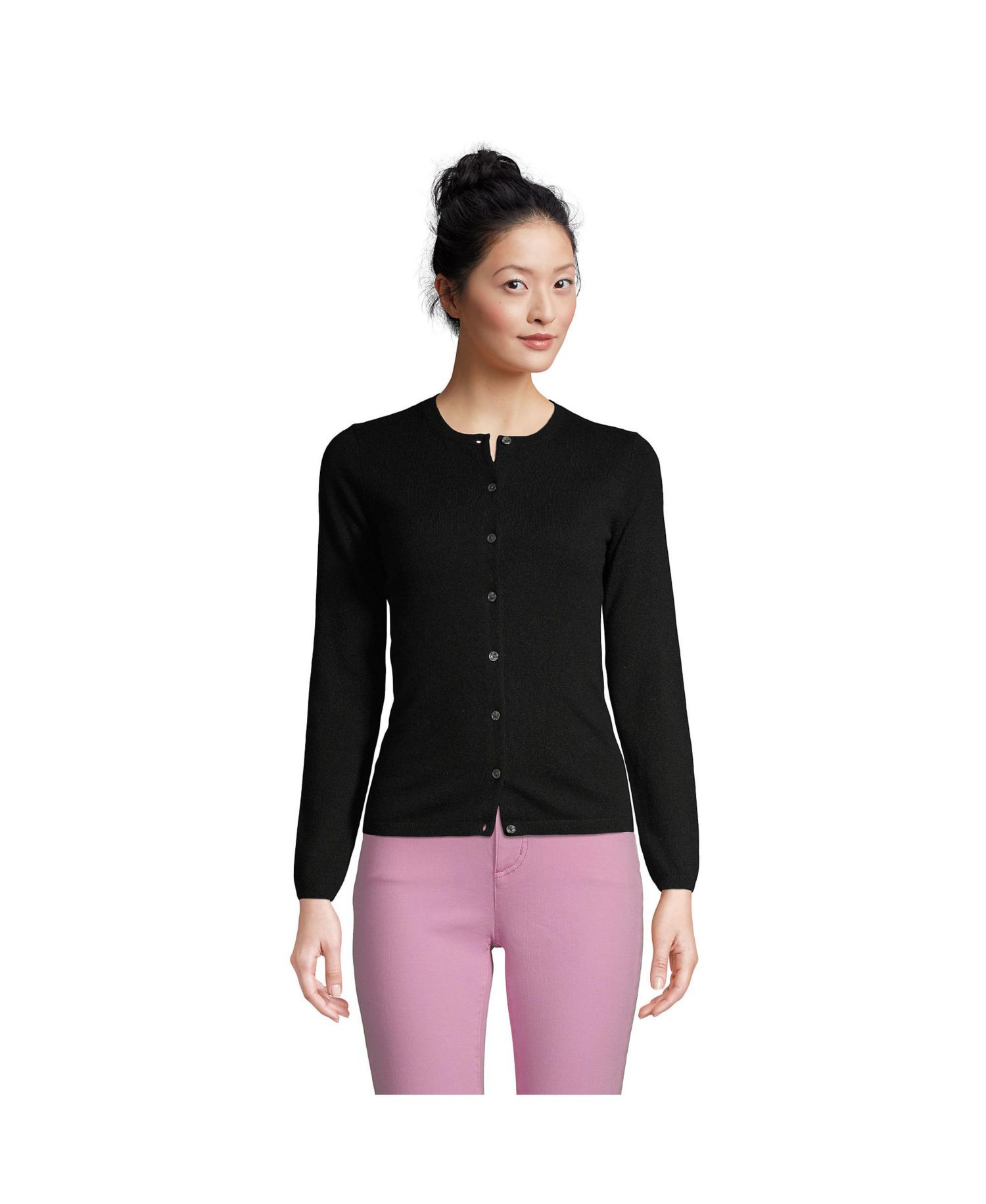 Women's Tall Classic Cashmere Cardigan Sweater