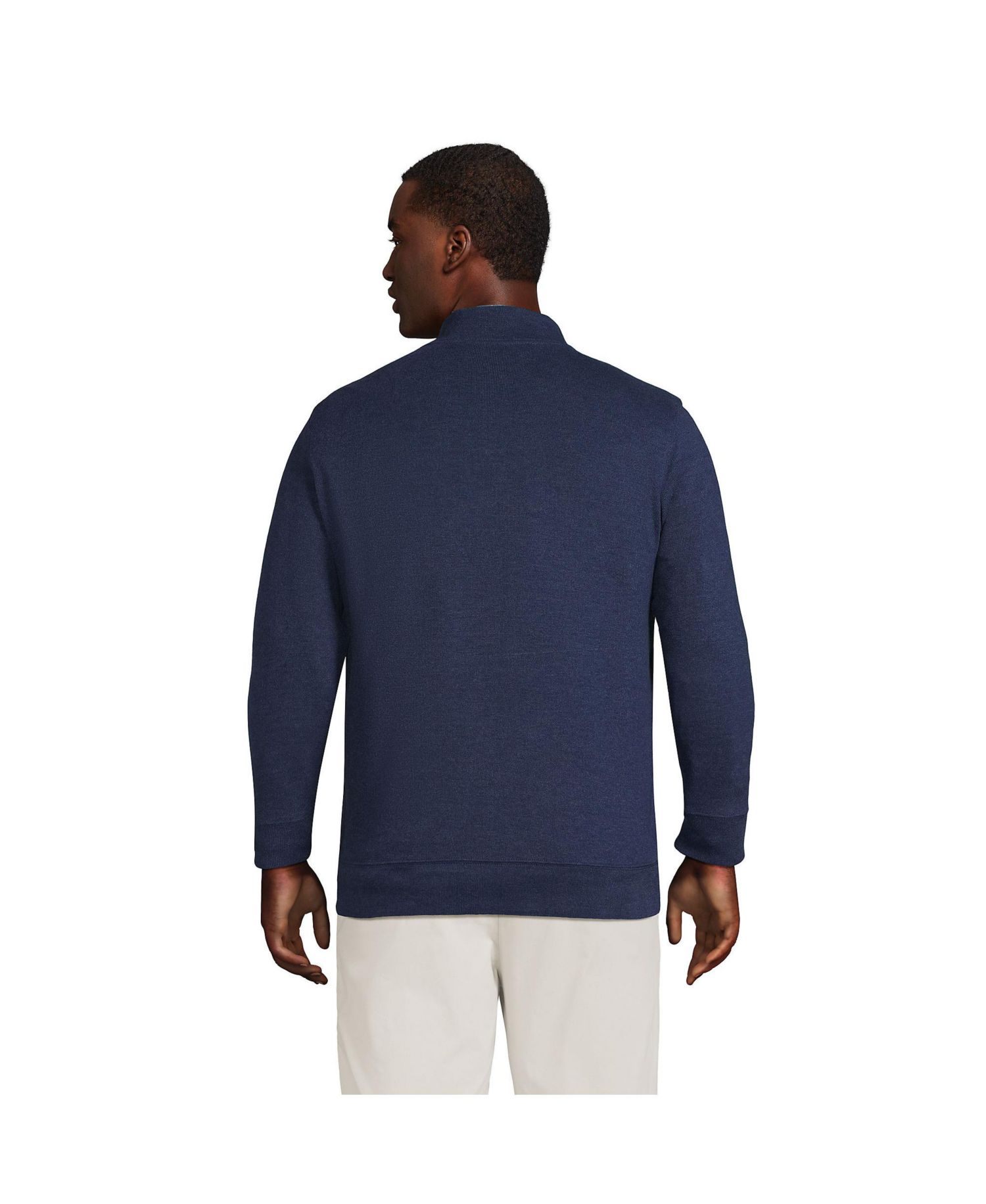 Men's Bedford Rib Quarter Zip Sweater