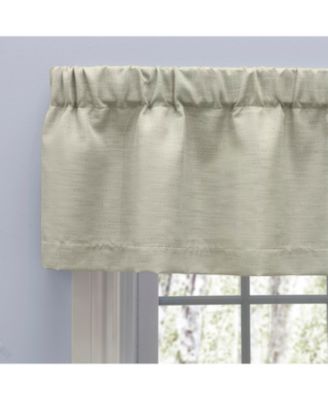 Grasscloth Lined Curtain Valance 54"W x 15"L