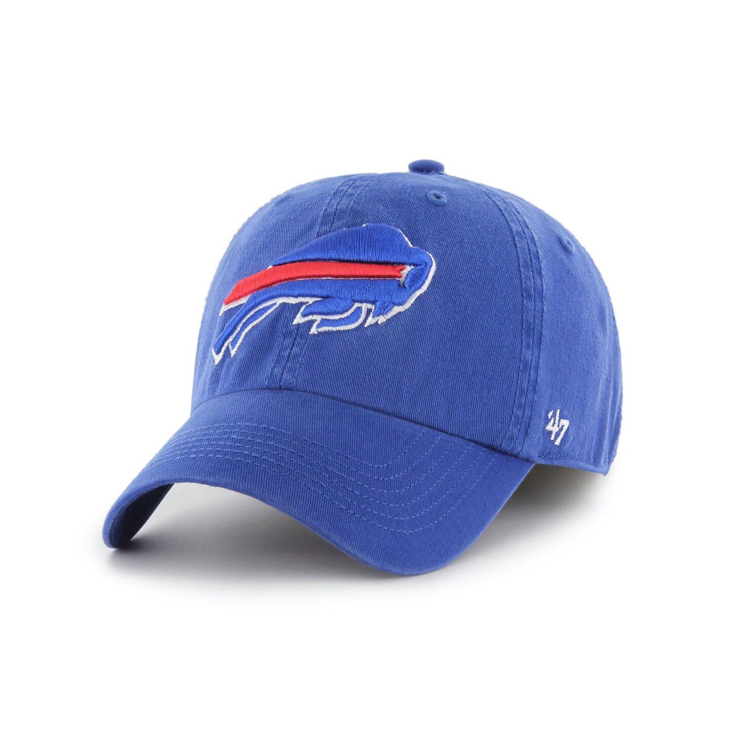 Мужская кепка '47 Brand Royal Buffalo Bills Franchise Logo Fitted Hat — фото 1